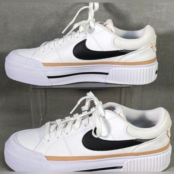 Nike Court Legacy Lift Platform Sneakers Size 9 NWOT MSRP $94.99 - Picture 3 of 7